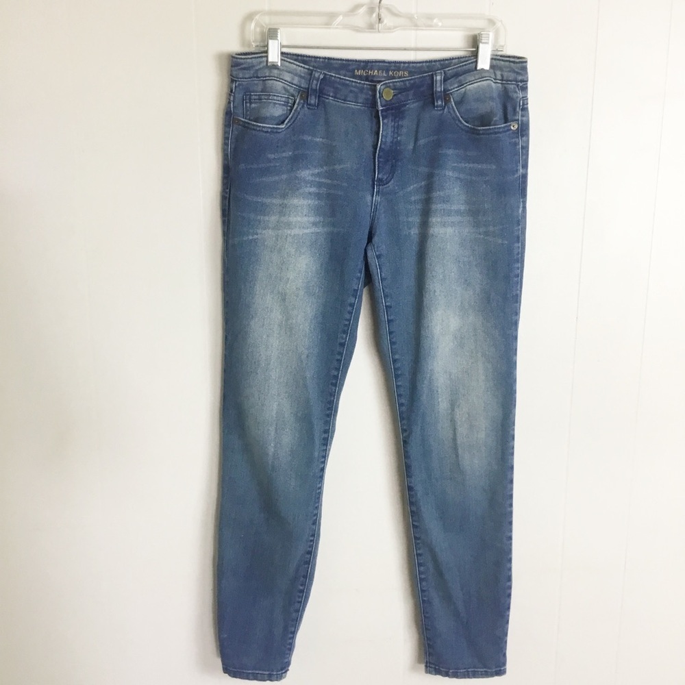 Michael Kors Blue Jeans Size 6 Stretch Pants
